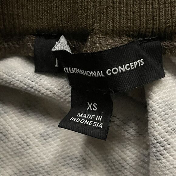 INC International Concepts X-Small Jogger Pants Cheetah Print Stretch Pockets - Picture 6 of 8